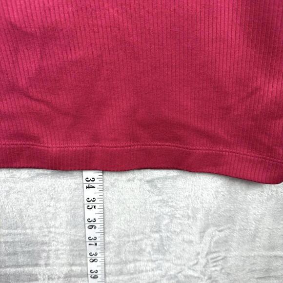 VTG Tiger Woods Collection Nike FitDry Red Golf Polo Shirt XXL Ribbed Texture - Picture 6 of 7